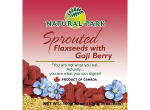 Sprouted Flaxseeds - Goji Berry 100g